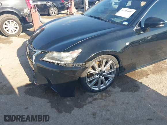 2014 Lexus GS 350 with VIN JTHBE1BLXE5034074, listed as a IAAI auction lot 42234101 with 105,963 mi miles and . Bid and sale history available at DreamBid. Image 6.