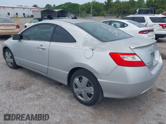2009 Honda Civic Cpe LX with VIN 2HGFG12609H533389, listed as a IAAI auction lot 42210833 with 233,360 mi miles. Bid and sale history available at carsss.com. Image 3.