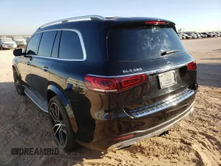 2020 Mercedes-Benz GLS with VIN 4JGFF8GE2LA167222, listed as a Copart auction lot 60885182 with 40,220 mi miles. Bid and sale history available at carsss.com. Image 3.