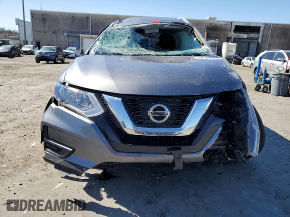 2019 Nissan Rogue S with VIN KNMAT2MV2KP539596, listed as a Copart auction lot 49121755 with 100,044 mi miles and Salvage Title. Bid and sale history available at carsss.com. Image 5.