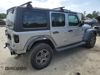 2018 Jeep Wrangler Unlimited Sport S z VIN 1C4HJXDG6JW111568, wystawiony jako Copart lot #54708515 z przebiegiem 137 630 mil mil oraz Szkody całkowita. Historia ofert i sprzedaży dostępna na DreamBid. Obrazek 3.
