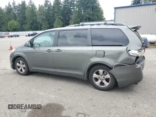2011 Toyota Sienna LE AAS with VIN 5TDKK3DCXBS126391, listed as a Copart auction lot 62604005 with 252,346 mi miles and Salvage title. Bid and sale history available at DreamBid. Image 2.