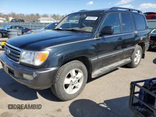 2005 Toyota Land Cruiser with VIN JTEHT05J252068111, listed as a Copart auction lot 48223705 with 265,817 mi miles and Salvage Title. Bid and sale history available at carsss.com. Image 1.
