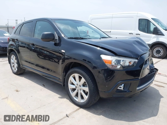 2012 Mitsubishi Outlander SE with VIN JA4AP4AU1CZ002844, listed as a IAAI auction lot 42297590 with 66,065 mi miles and . Bid and sale history available at DreamBid. Image 1.