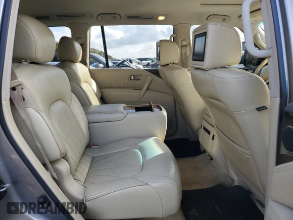 2011 Infiniti QX56 7-passenger with VIN JN8AZ2NE2B9000336, listed as a Copart auction lot 78313144 with 188,676 mi miles and Salvage Title. Bid and sale history available at carsss.com. Image 11.