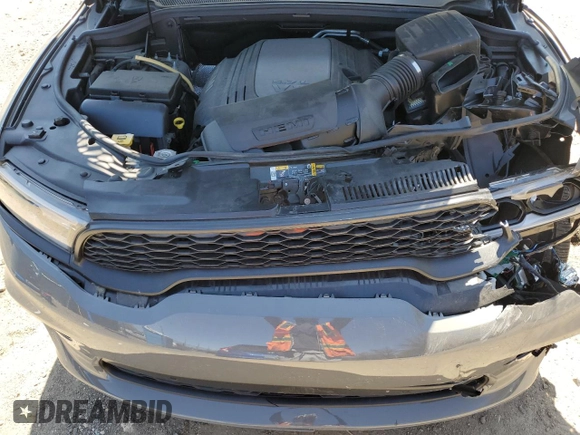 2023 Dodge Durango R/T Plus with VIN 1C4SDJCT2PC559230, listed as a Copart auction lot 53747975 with 22,765 mi miles and Salvage title. Bid and sale history available at DreamBid. Image 12.