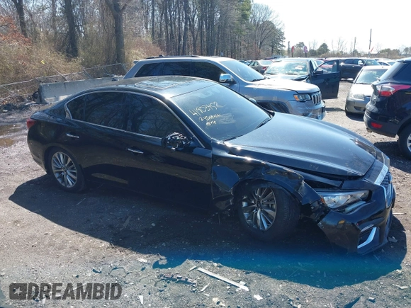 2024 Infiniti Q50 Luxe with VIN JN1EV7BR6RM632411, listed as a IAAI auction lot 41903452 with 5,623 mi miles and . Bid and sale history available at DreamBid. Image 13.