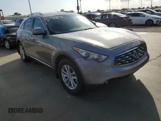 2011 Infiniti FX35 with VIN JN8AS1MU6BM711459, listed as a Copart auction lot 75117754 with 0 mi miles and Salvage Title. Bid and sale history available at carsss.com. Image 4.