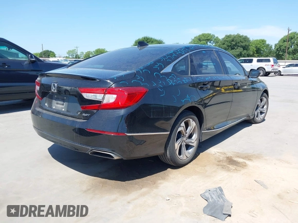 2018 Honda Accord EX-L with VIN 1HGCV2F57JA037198, listed as a IAAI auction lot 42006835 with 89,396 mi miles and . Bid and sale history available at DreamBid. Image 4.