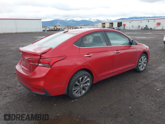 2018 Hyundai Accent Limited with VIN 3KPC34A39JE029719, listed as a IAAI auction lot 41867714 with 89,442 mi miles. Bid and sale history available at carsss.com. Image 4.