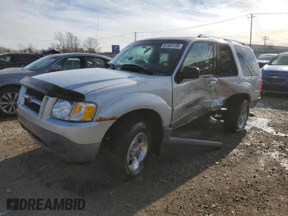 2001 Ford Explorer Sport with VIN 1FMYU60E41UC86415, listed as a Copart auction lot 87503195 with 85,803 mi miles and Salvage title. Bid and sale history available at DreamBid. Image 1.