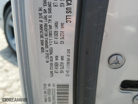 2019 Dodge Challenger SXT with VIN 2C3CDZAG4KH736380, listed as a Copart auction lot 58991404 with NaN miles and Clean Title. Bid and sale history available at carsss.com. Image 12.
