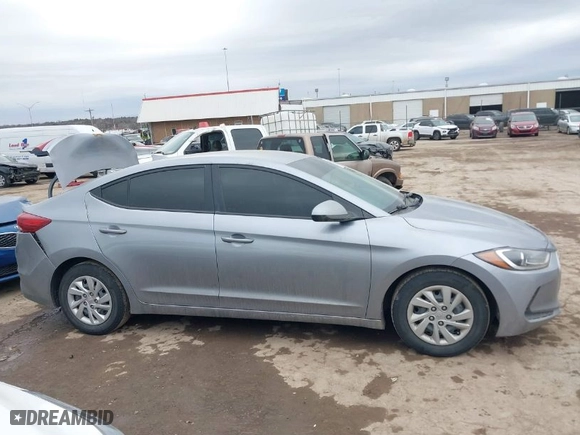 2017 Hyundai Elantra SE with VIN 5NPD74LF8HH149548, listed as a IAAI auction lot 41593452 with 153,712 mi miles. Bid and sale history available at carsss.com. Image 14.