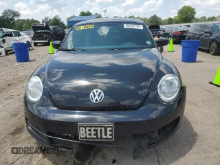 2015 Volkswagen Beetle Fleet Edition with VIN 3VWF17ATXFM645590, listed as a Copart auction lot 58234745 with 128,469 mi miles and Salvage title. Bid and sale history available at DreamBid. Image 5.
