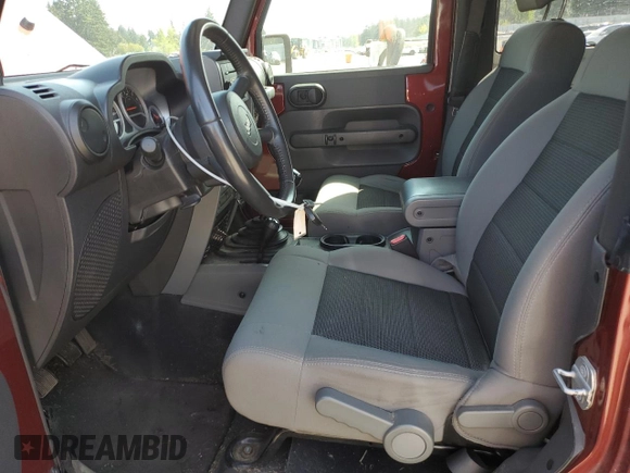 2010 Jeep Wrangler Sport with VIN 1J4AA2D11AL126197, listed as a Copart auction lot 53701635 with 141,483 mi miles and Salvage Title. Bid and sale history available at carsss.com. Image 7.