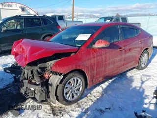 2019 Hyundai Elantra SE with VIN 5NPD74LFXKH493230, listed as a IAAI auction lot 41296855 with 52,163 mi miles and . Bid and sale history available at DreamBid. Image 2.