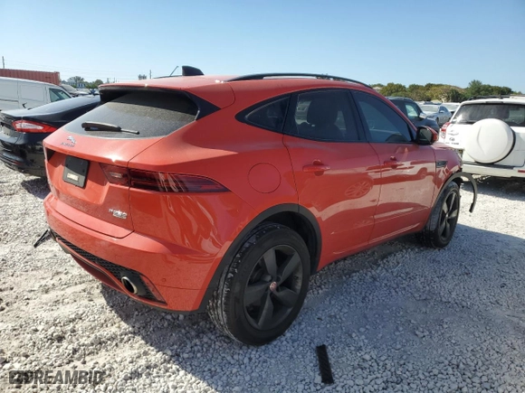 2020 Jaguar E-PACE Checkered Flag Edition with VIN SADF12FX3L1004425, listed as a Copart auction lot 50044155 with 76,558 mi miles and Non Repairable. Bid and sale history available at carsss.com. Image 3.
