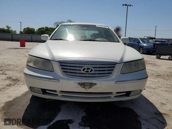 2006 Hyundai Azera SE with VIN KMHFC46F56A098008, listed as a Copart auction lot 51842105 with 129,476 mi miles and Clean title. Bid and sale history available at DreamBid. Image 5.