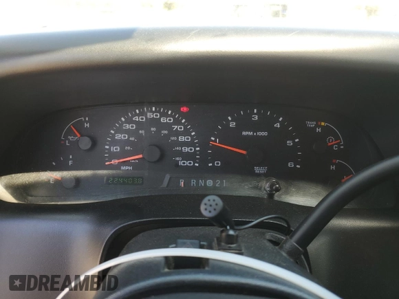 2003 Ford Super Duty F-250 XL with VIN 1FTNW20S43EA50117, listed as a Copart auction lot 70412844 with 224,403 mi miles and Salvage Title. Bid and sale history available at carsss.com. Image 9.