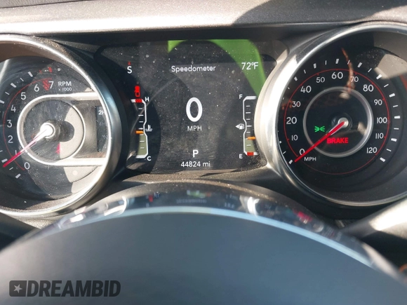 2022 Jeep Gladiator Mojave with VIN 1C6JJTEG4NL172098, listed as a IAAI auction lot 41141975 with 44,824 mi miles and . Bid and sale history available at DreamBid. Image 7.