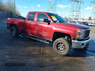 2015 Chevrolet Silverado 1500 LT with VIN 1GCVKREC2FZ238508, listed as a IAAI auction lot 41157087 with 132,326 mi miles. Bid and sale history available at carsss.com. Image 1.