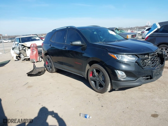2021 Chevrolet Equinox Premier with VIN 2GNAXNEV2M6152500, listed as a IAAI auction lot 41140382 with 50,315 mi miles. Bid and sale history available at carsss.com. Image 1.