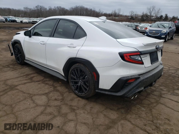 2024 Subaru WRX Limited with VIN JF1VBAN61R9813574, listed as a Copart auction lot 47877155 with 258 mi miles and Salvage title. Bid and sale history available at DreamBid. Image 2.