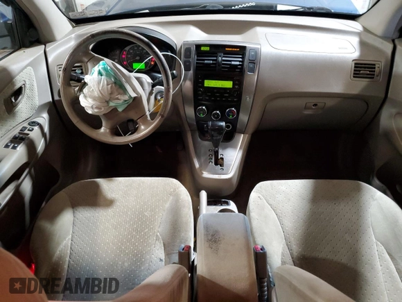 2005 Hyundai Tucson GLS with VIN KM8JN12D35U072088, listed as a Copart auction lot 65343044 with 191,437 mi miles and Salvage Title. Bid and sale history available at carsss.com. Image 8.