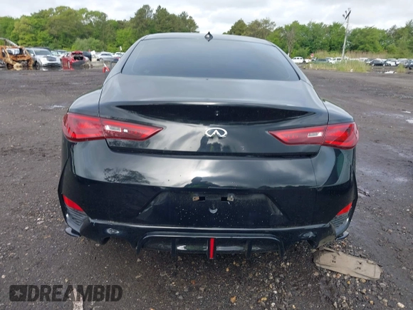 2018 Infiniti Q60 Sport with VIN JN1EV7EL6JM391283, listed as a IAAI auction lot 42346900 with 70,015 mi miles and . Bid and sale history available at DreamBid. Image 16.