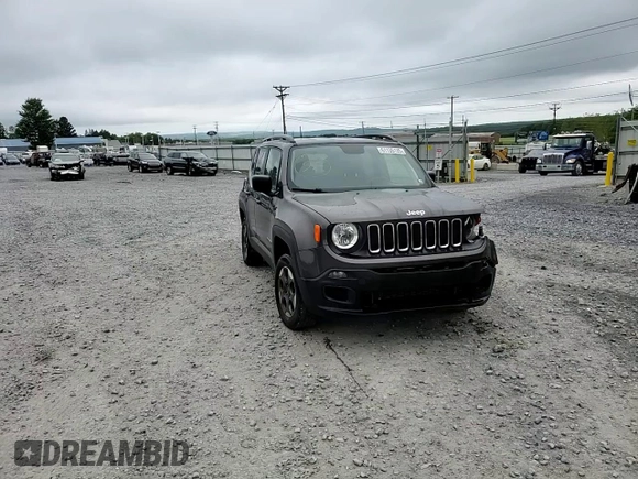 2018 Jeep Renegade Upland with VIN ZACCJBAB5JPG63825, listed as a Copart auction lot 61135135 with 113,666 mi miles and Salvage title. Bid and sale history available at DreamBid. Image 15.