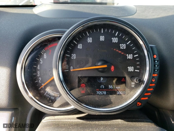 2017 MINI Countryman Cooper S with VIN WMZYT5C30H3D80838, listed as a Copart auction lot 85981274 with 70,578 mi miles and Salvage Title. Bid and sale history available at carsss.com. Image 9.