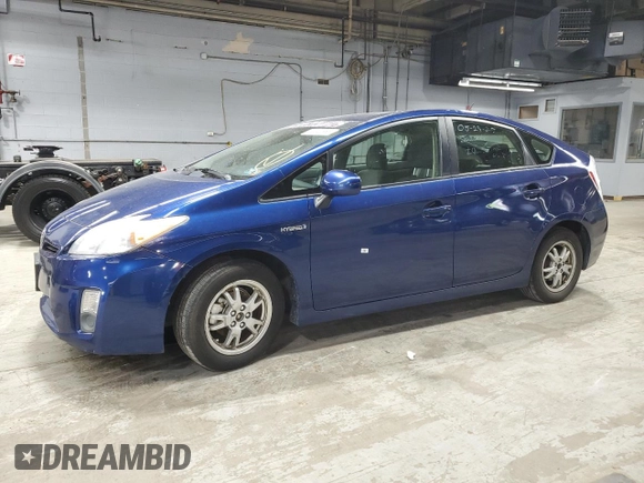 2011 Toyota Prius I z VIN JTDKN3DU0B1391155, wystawiony jako Copart lot #60340885 z przebiegiem 205 167 mil mil oraz Czysty tytuł • Clean title. Historia ofert i sprzedaży dostępna na DreamBid. Obrazek 1.