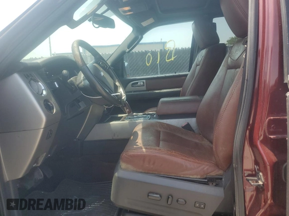 2013 Ford Expedition XLT with VIN 1FMJU1J58DEF21481, listed as a Copart auction lot 57360075 with 143,847 mi miles and Clean title. Bid and sale history available at DreamBid. Image 7.