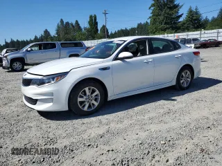 2018 Kia Optima S z VIN 5XXGT4L37JG221498, wystawiony jako Copart lot #60131335 z przebiegiem 93 153 mil mil oraz Szkoda całkowita • Salvage title. Historia ofert i sprzedaży dostępna na DreamBid. Obrazek 1.