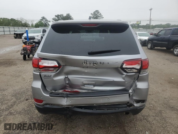 2020 Jeep Grand Cherokee Laredo E with VIN 1C4RJEAG0LC373572, listed as a Copart auction lot 52040195 with 86,604 mi miles and Salvage title. Bid and sale history available at DreamBid. Image 6.