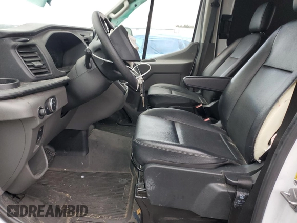 2023 Ford Transit Cargo with VIN 1FTBR1C8XPKC01098, listed as a Copart auction lot 43004965 with Not Provided miles and Salvage Title. Bid and sale history available at carsss.com. Image 7.