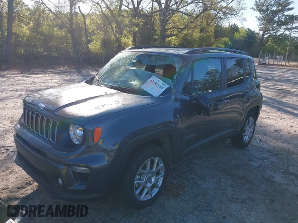 2022 Jeep Renegade Latitude with VIN ZACNJDB14NPN78441, listed as a IAAI auction lot 41997658 with 48,029 mi miles and . Bid and sale history available at DreamBid. Image 17.