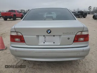 2003 BMW 5 Series 530iA with VIN WBADT63493CK36947, listed as a Copart auction lot 45966845 with 0 mi miles and Salvage Title. Bid and sale history available at carsss.com. Image 6.