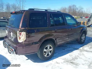 2008 Honda Pilot EX-L with VIN 5FNYF18558B033192, listed as a IAAI auction lot 41378869 with 186,709 mi miles. Bid and sale history available at carsss.com. Image 4.