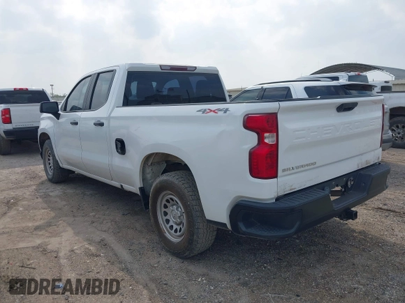 2020 Chevrolet Silverado 1500 Work Truck with VIN 1GCRYAEF7LZ176515, listed as a IAAI auction lot 41895336 with 87,427 mi miles and . Bid and sale history available at DreamBid. Image 3.