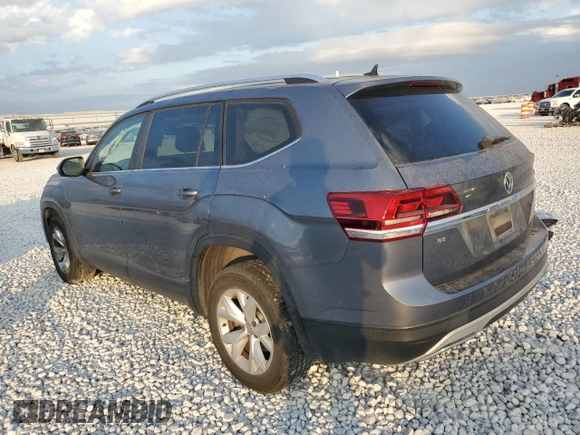 2019 Volkswagen Atlas SE with VIN 1V2DP2CA1KC610616, listed as a Copart auction lot 78749804 with 31,269 mi miles and Salvage title. Bid and sale history available at DreamBid. Image 2.
