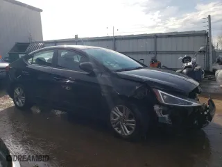 2019 Hyundai Elantra Preferred with VIN KMHD84LF3KU781993, listed as a Copart auction lot 46260865 with 41,084 mi miles and Salvage Title. Bid and sale history available at carsss.com. Image 4.
