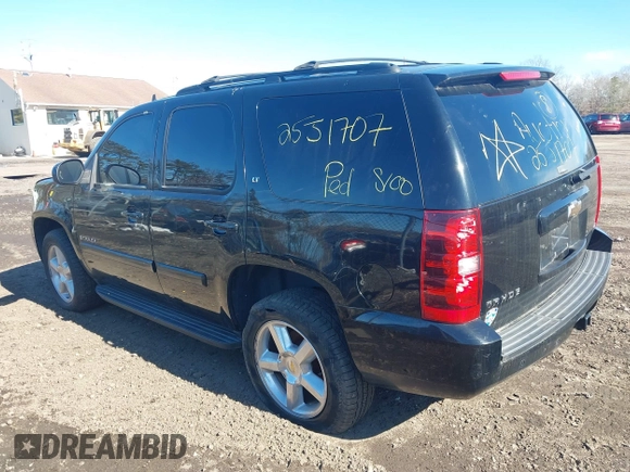 2008 Chevrolet Tahoe LTZ with VIN 1GNFK13088J168021, listed as a IAAI auction lot 41604583 with Not provided miles and . Bid and sale history available at DreamBid. Image 3.