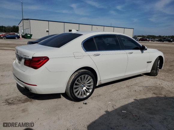 2013 BMW 7 Series 740Li with VIN WBAYE4C58DD137041, listed as a Copart auction lot 42958295 with 209,290 mi miles and Salvage Title. Bid and sale history available at carsss.com. Image 3.