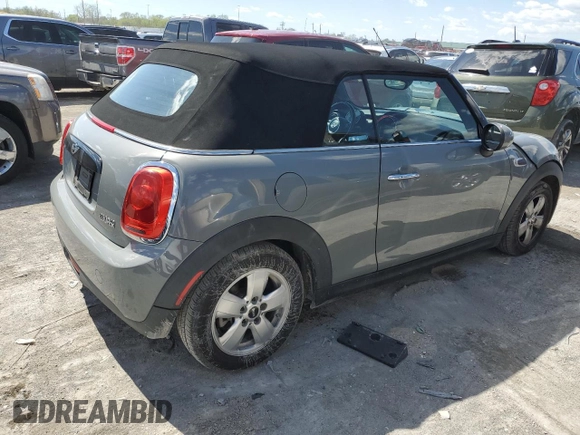 2016 MINI Convertible with VIN WMWWG5C57G3C19380, listed as a Copart auction lot 50645324 with 76,396 mi miles and Salvage title. Bid and sale history available at DreamBid. Image 3.