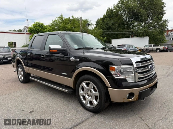 2014 Ford F-150 XL with VIN 1FTFW1ET3EKD71876, listed as a Copart auction lot 63799105 with 121,440 mi miles and Clean title. Bid and sale history available at DreamBid. Image 1.