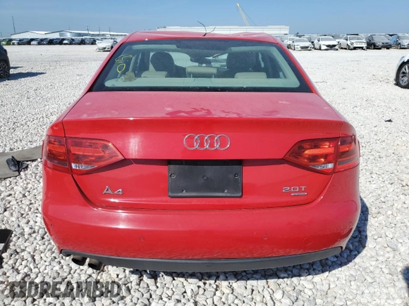 2009 Audi A4 Prestige с VIN WAUMF78K39N012624, выставлен на аукционе Copart как лот 67294634 с пробегом 132 451 миль миль и Списание • Salvage title. История ставок и продаж доступна на DreamBid. Изображение 6.