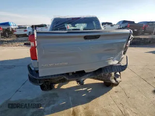 2024 Chevrolet Silverado 1500 Custom Trail Boss with VIN 3GCPDCEK8RG129790, listed as a Copart auction lot 45601905 with 17,105 mi miles and Salvage Title. Bid and sale history available at carsss.com. Image 6.