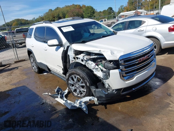 2020 GMC Acadia SLT with VIN 1GKKNULS2LZ130798, listed as a IAAI auction lot 37780986 with 51,878 mi miles and . Bid and sale history available at DreamBid. Image 1.
