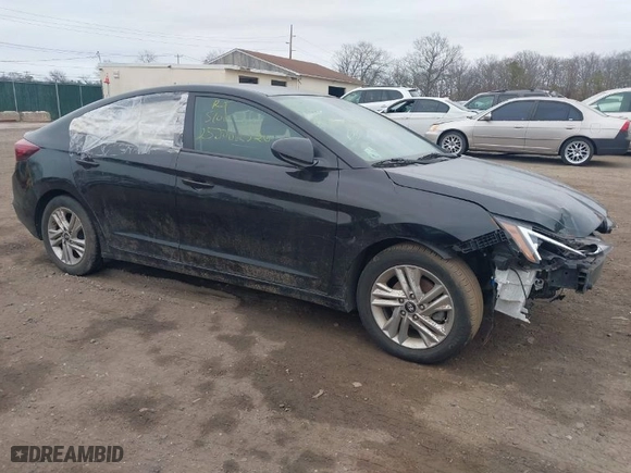 2020 Hyundai Elantra Value Edition with VIN KMHD84LF3LU951867, listed as a IAAI auction lot 41735317 with 999,999 mi miles. Bid and sale history available at carsss.com. Image 1.